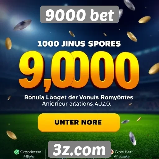 Plataforma 9000 bet se destaca pelo bônus de boas-vindas