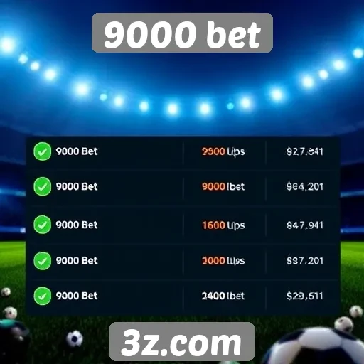 Explore as opções de pagamento no 9000 bet